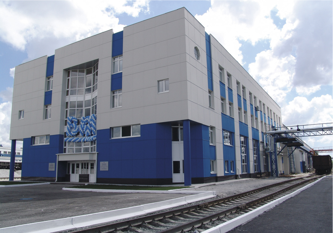 Рис. 1. Здание депо Свердловск-Сортировочный, где находятся вагонно-колёсные мастерские