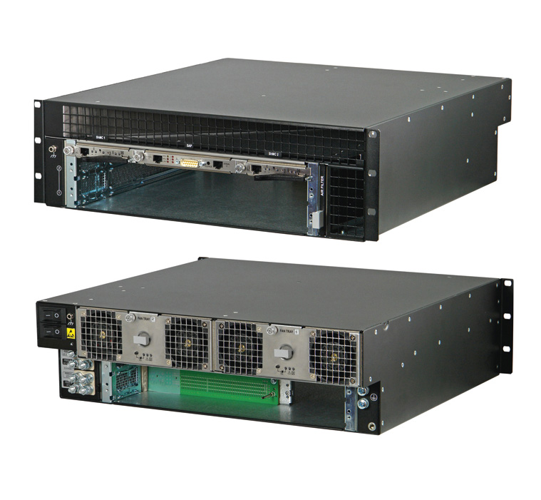 Рис. 7. Двухслотовая система ATCA 450/40 новой конструкции