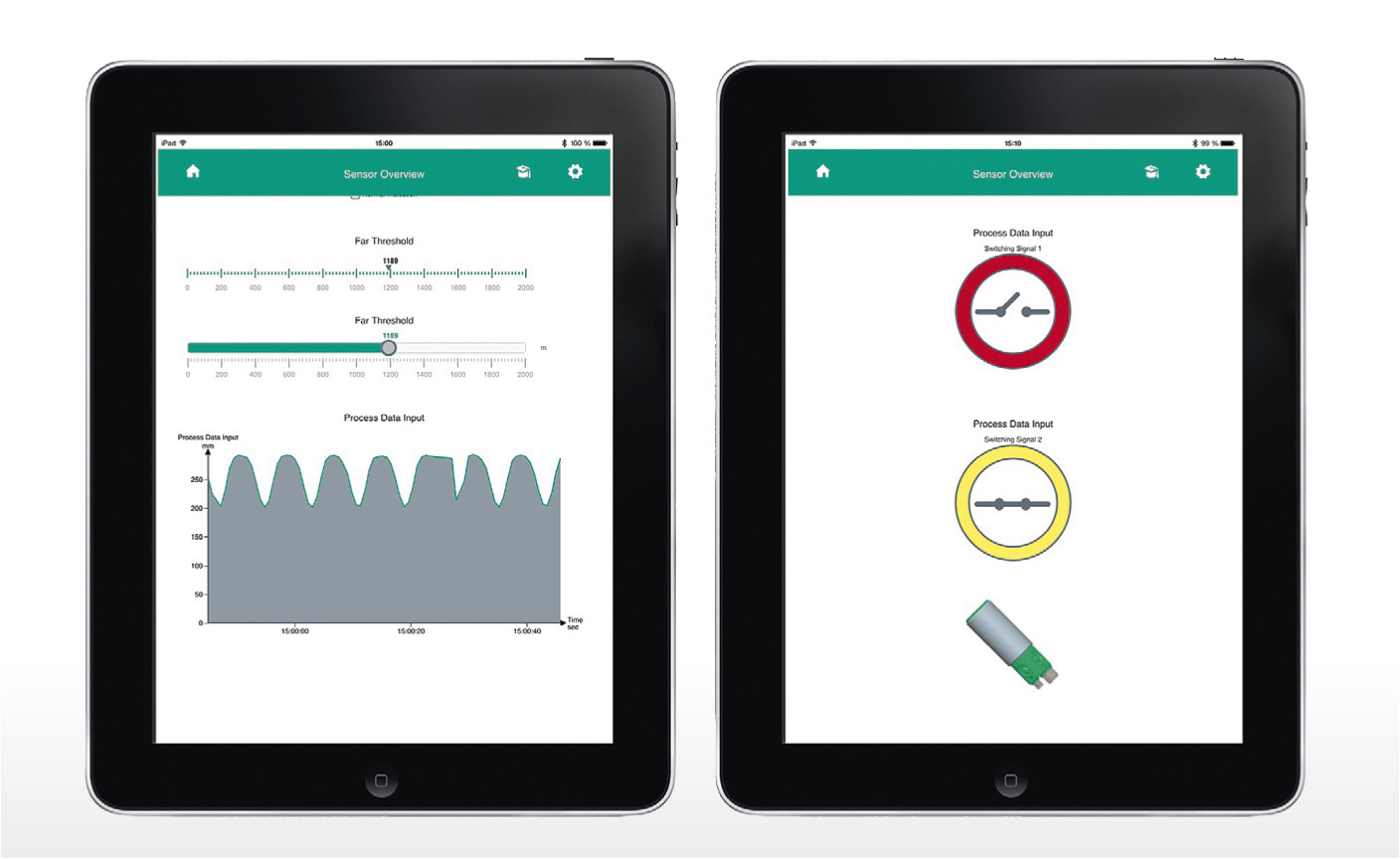 Рис. 9. Экранные формы приложения SmartBridgeAPP
