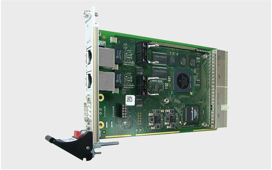 Рис. 2. Процессорная плата CompactPCI (slave) на основе e300 PowerPC (MEN F218)