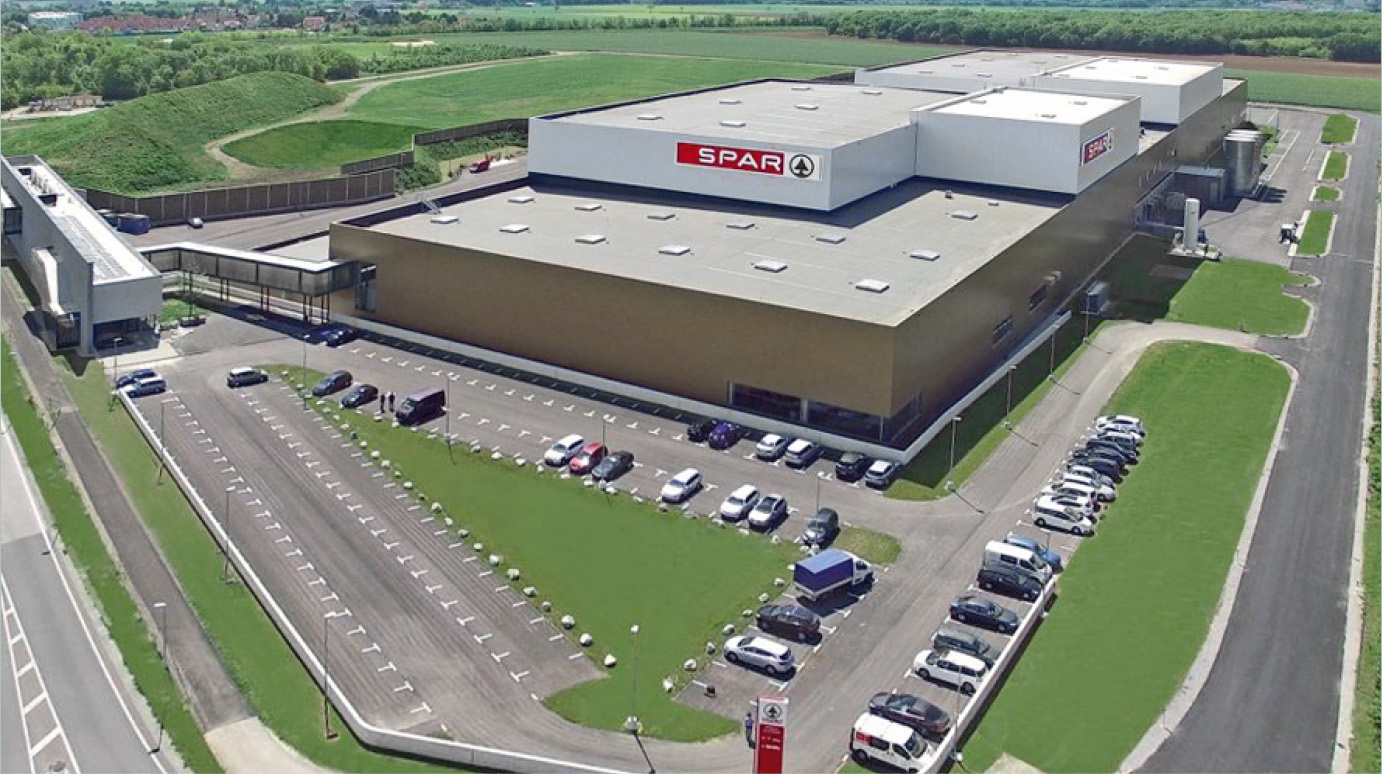 Логистический центр SPAR в Австрии