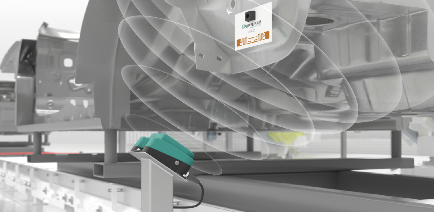 Рис. 4. Применение RFID-технологии на сборочном конвейере автозавода