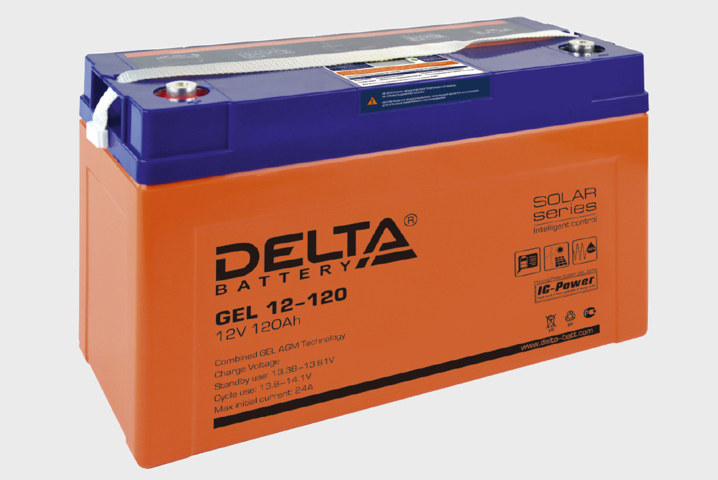 Рис. 4. Аккумуляторная батарея GEL 12-120