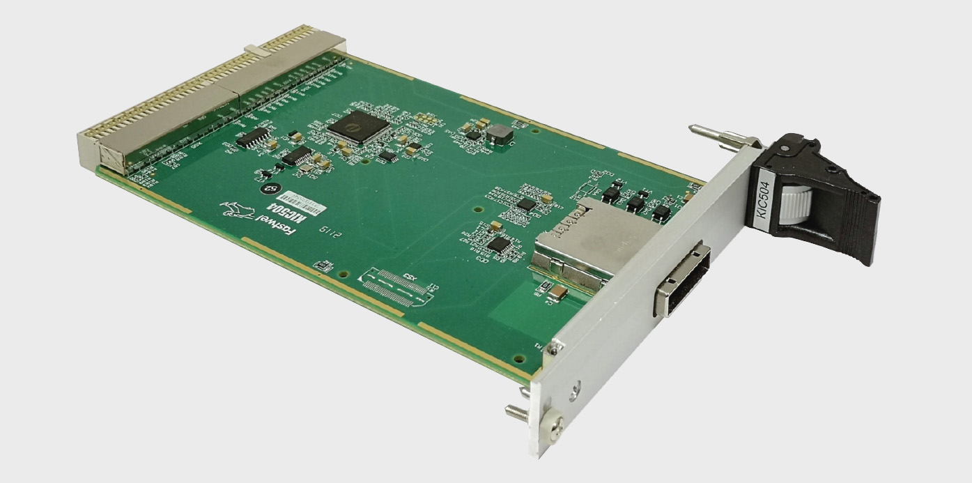Рис. 5. KIC504 – плата сопряжения CompactPCI Serial для подключения к крейту CompactPCI 2.0