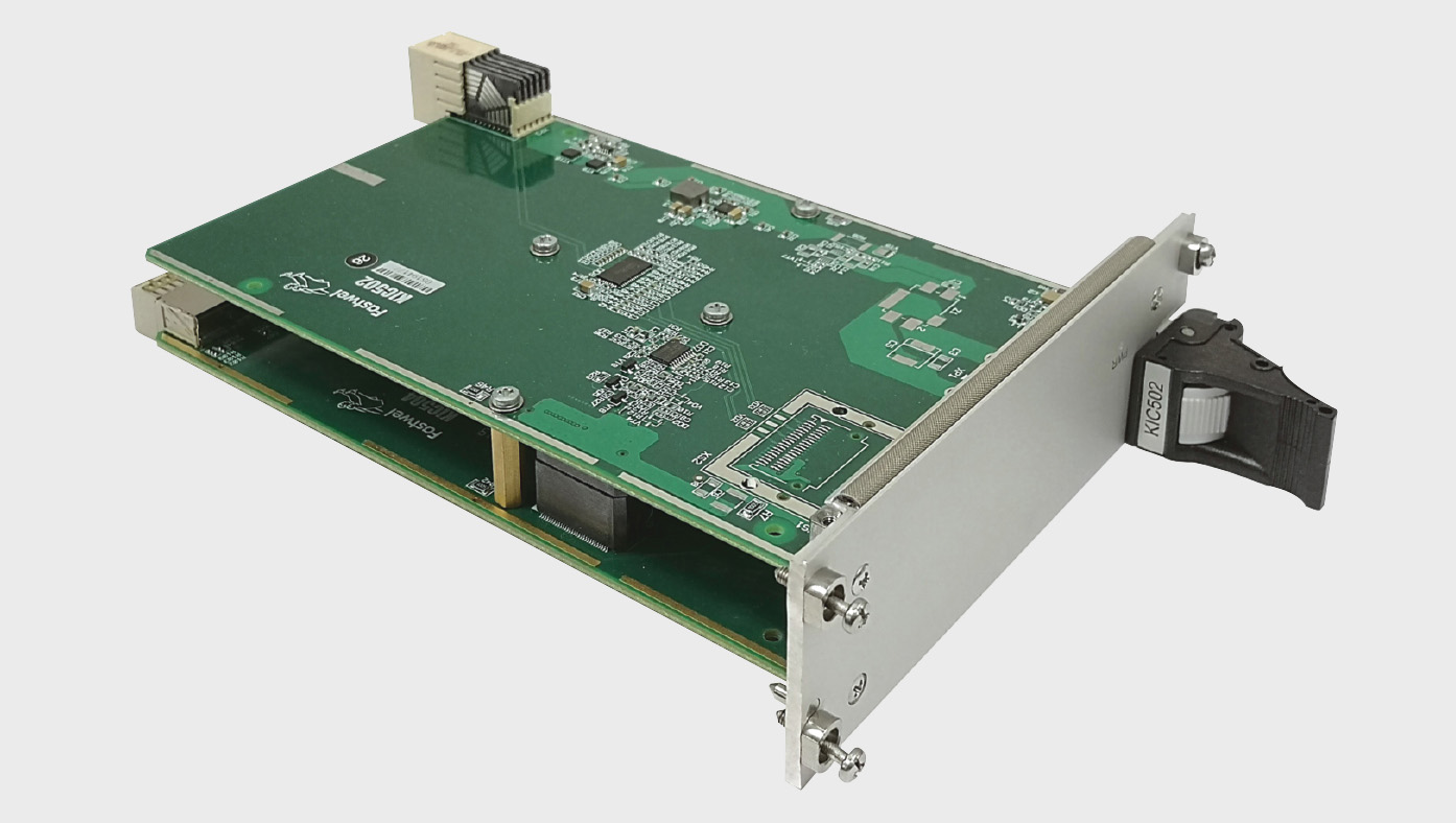 Рис. 6. KIC502/504 – плата сопряжения устройств CompactPCI Serial и CompactPCI 2.0 в рамках одного крейта