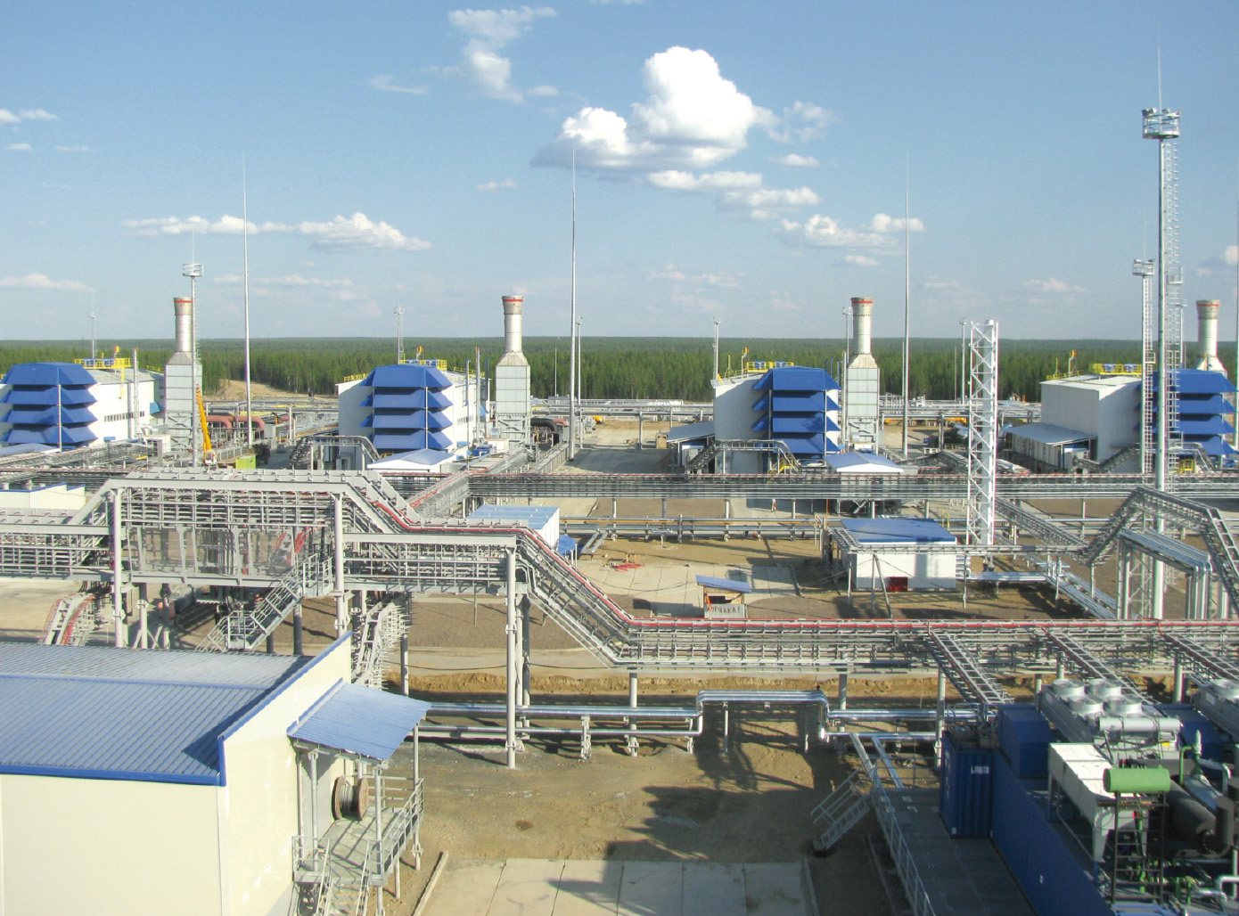 Рис. 2. КС «Малоперанская» Источник: gazprom.ru