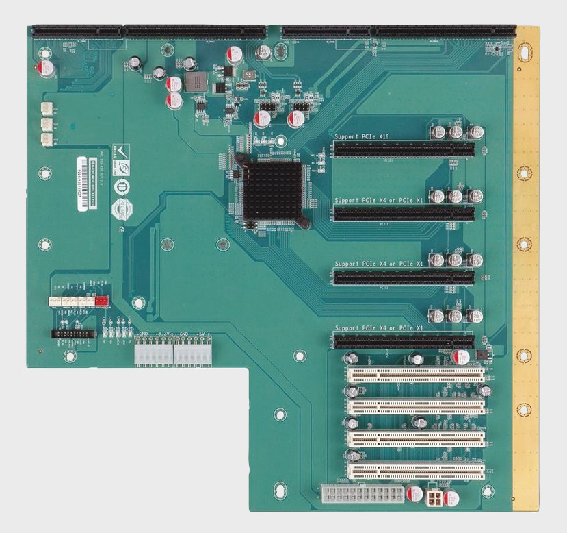 Рис. 7. Объединительная плата PXE-9S2