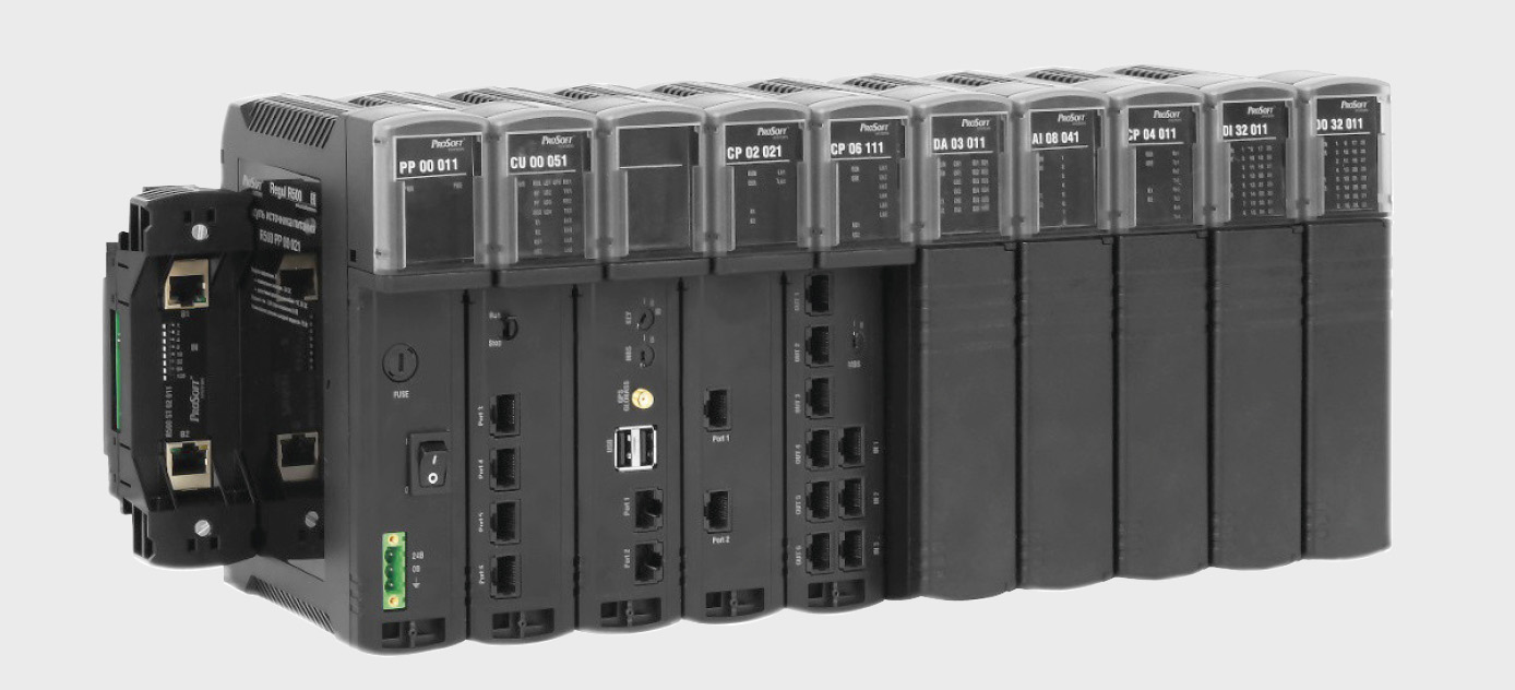 Рис. 1. Программируемый логический контроллер Regul R500