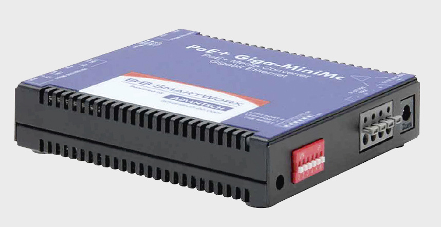 Рис. 3. Медиаконвертер Advantech IMC-390-SE-US с поддержкой технологии PoE
