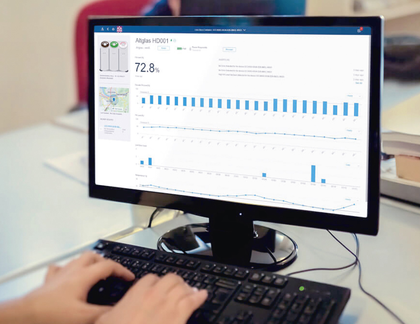 Рис. 6. Вид интерфейса оператора SAP Waste and Recycling