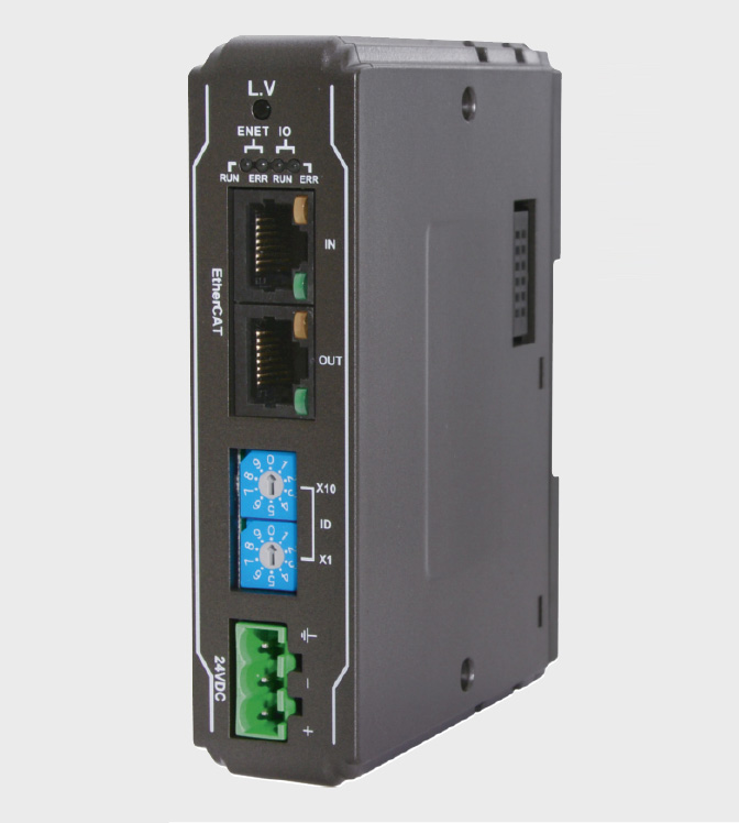 Рис. 6. Коммуникационный модуль iR-ECAT (протокол EtherCAT)