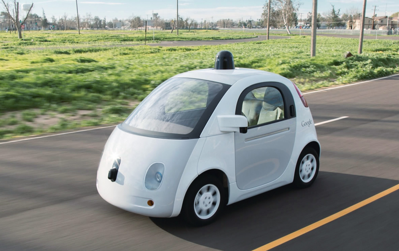 Рис. 2. Автомобиль проекта Google Waymo