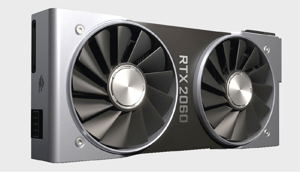 Рис. 1. Видеокарта RTX2060 NVIDIA