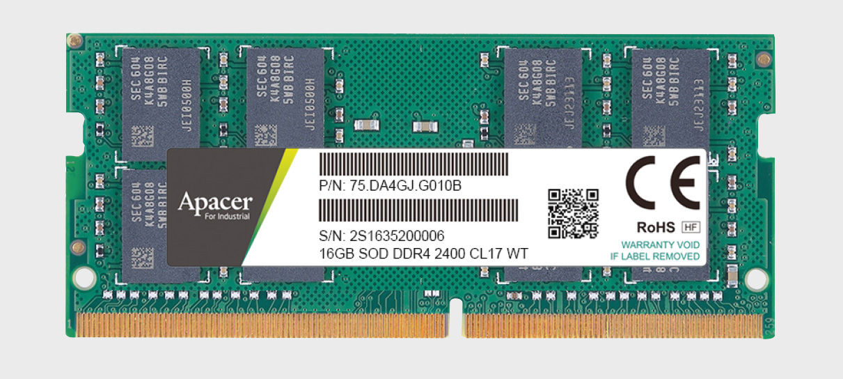 Рис. 1. Малый модуль памяти SODIMM