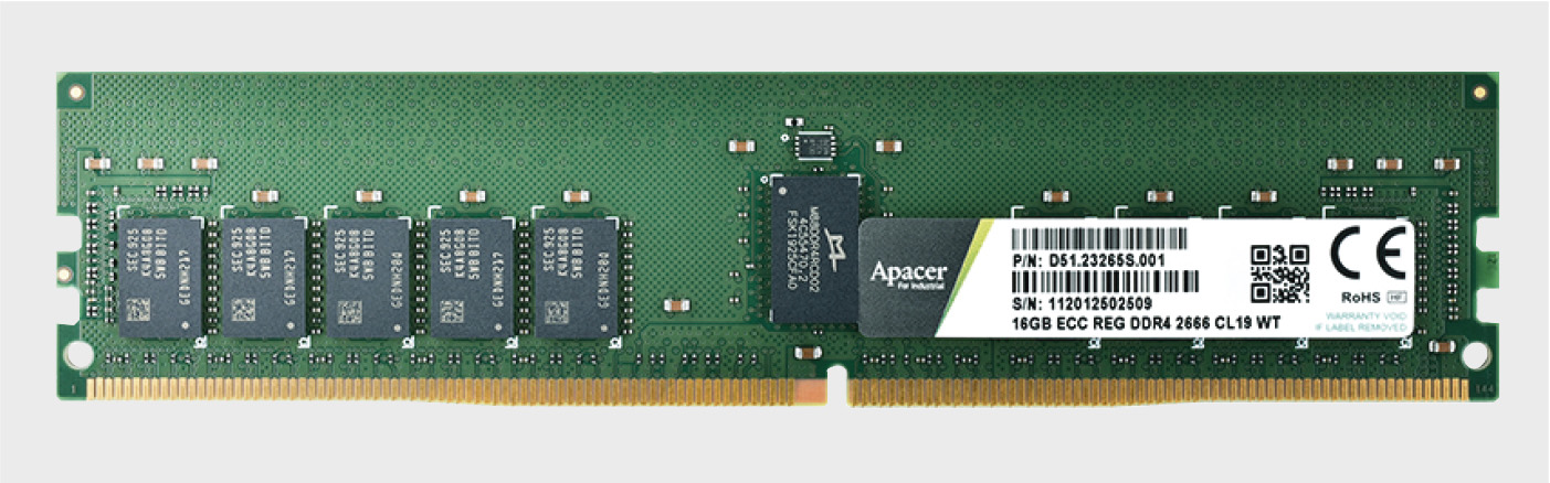 Рис. 4. Модуль памяти RDIMM