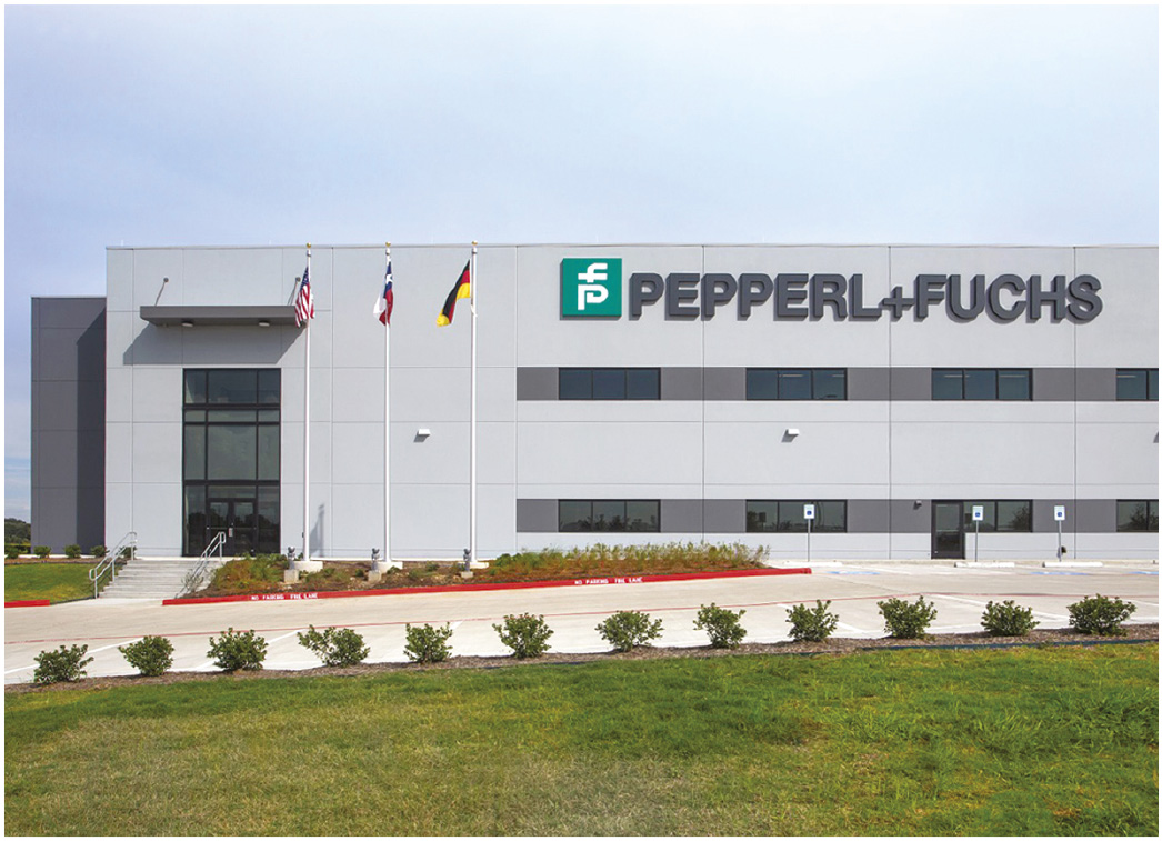 Рис. 1. Здание распределительного склада Pepperl+Fuchs в Северной Америке