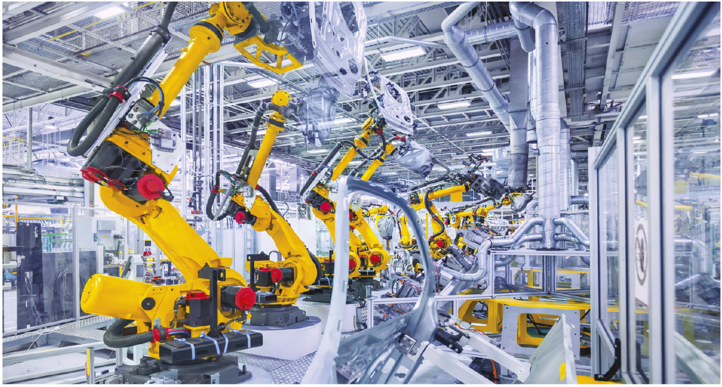 Рис. 1. Роботизированная производственная линия