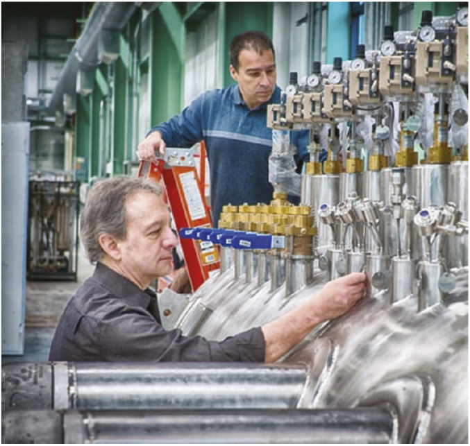 Рис. 3. Наладка промышленного оборудования