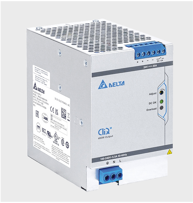 Рис. 3. Источник питания серии CliQ M на 480 Вт DRM-24V480W1PN