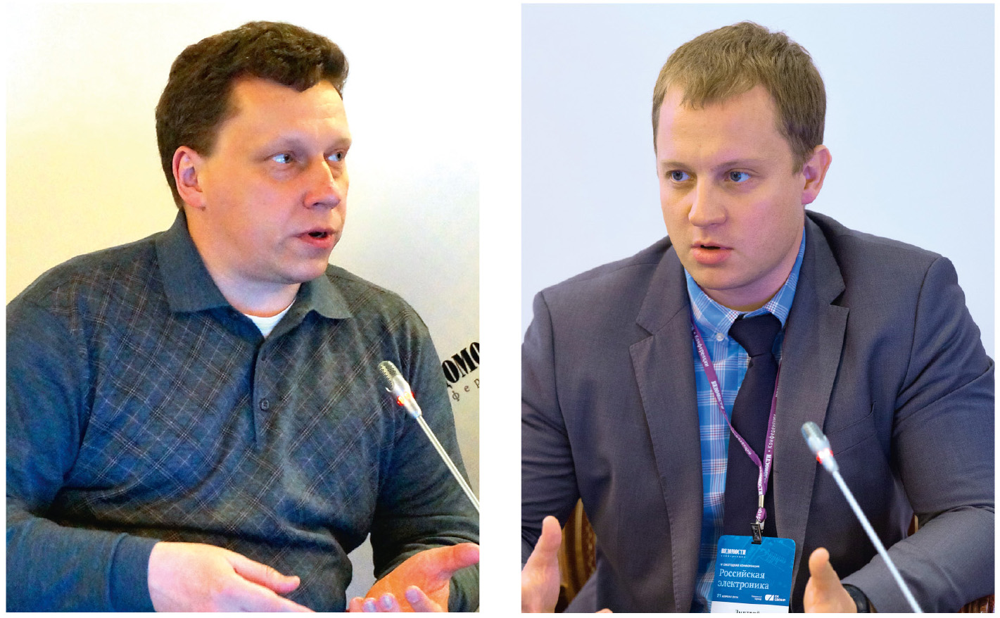 Слева направо: Андрей Тихонов, Дмитрий Шушкин