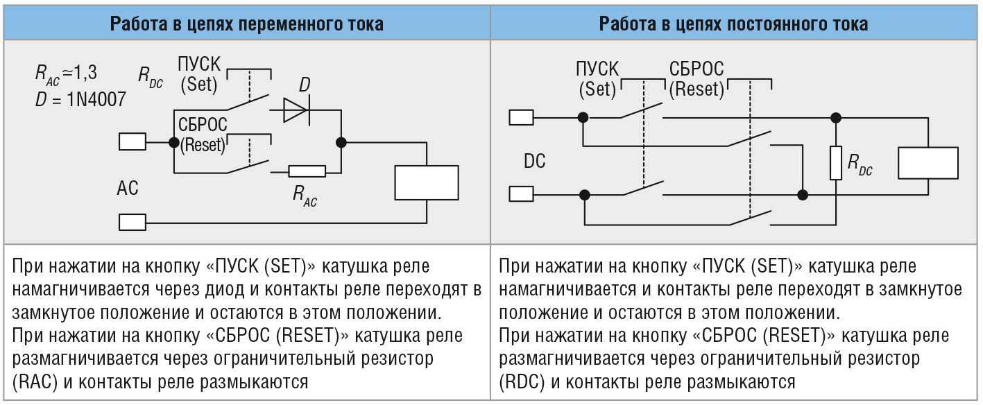 Бистабильное реле схема подключения Как подключить импульсные реле (бистабильные) больше инструкций на 100ампер.ру