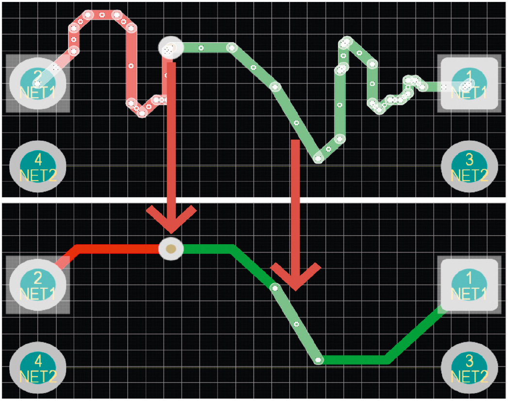 Рис. 9. Оптимизация сегментов