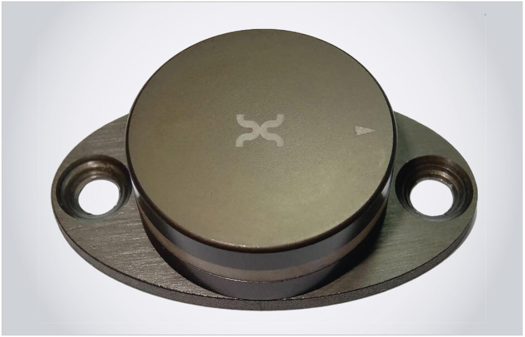 Рис. 3. Вид корпусной пассивной метки X1114-EU100-H3 для условий загрязнённой и влажной среды, в том числе для металлических поверхностей