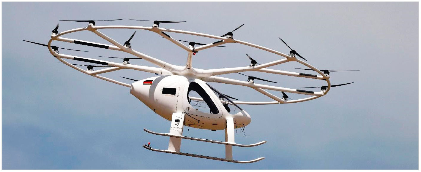Рис. 6. Внешний вид Volocopter от e-Volo