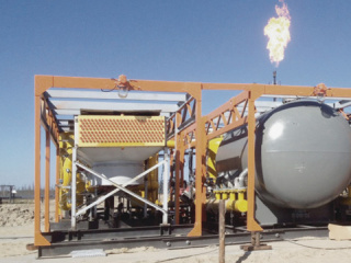 Система автоматического управления установкой подготовки газа по метановому числу