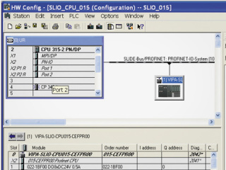 Конфигурирование ПЛК VIPA серии SLIO в SIMATIC Manager компании SIEMENS