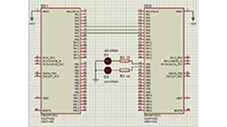 Работа с последовательным интерфейсом SPI  в программной среде Proteus 8.11  Часть 1