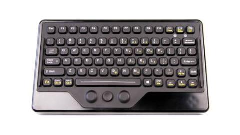 Компактная клавиатура с указательным устройством IK-77-FSR от iKey