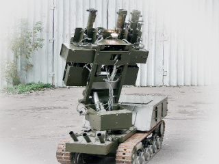 Система управления мобильного робототехнического комплекса МРК-47БТ военного назначения Система управления мобильного робототехнического комплекса МРК-47БТ военного назначения