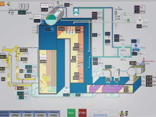 Автоматизированная система управления паровым котлом Е50