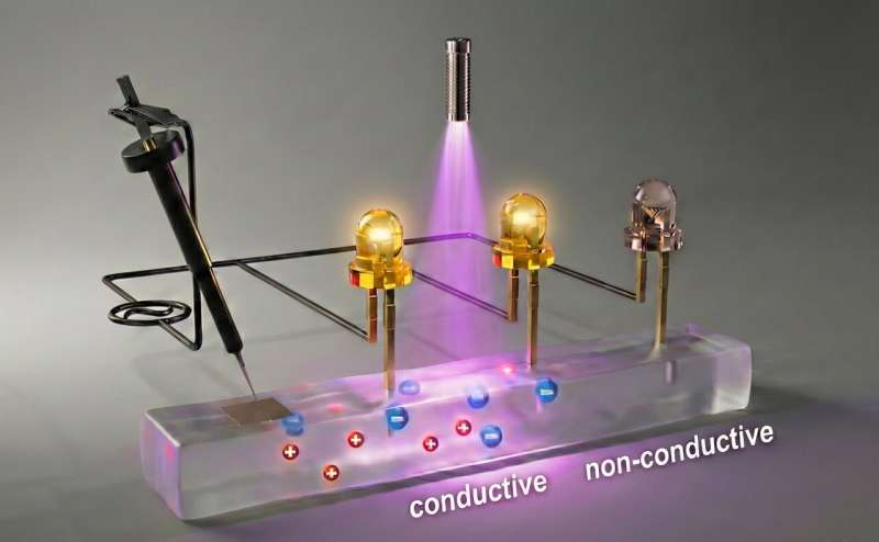 Свет вместо проводов: инженеры создали гель с 400-кратным ростом ионной проводимости