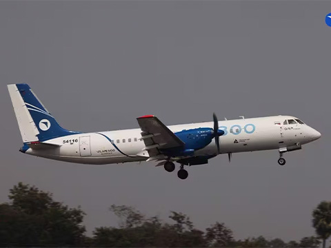 Ил-114-300 выполнил перелёт Жуковский—Иркутск продолжительностью более восьми часов и направился на испытания в Якутию