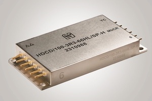 Радиационно стойкий гибридно плёночный DC/DC преобразователь с входным напряжением 100 В в облегчённом корпусе