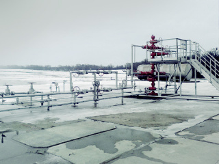 Система дистанционного контроля скважин и управления установкой комплексной подготовки газа