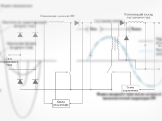 Коррекция гармоник входного тока в маломощных сетевых источниках питания