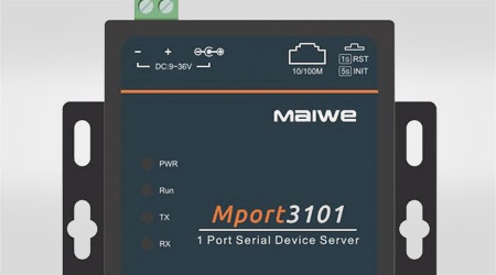 Mport — доступное решение для преобразования RS‑232/422/485 в Ethernet от MAIWE